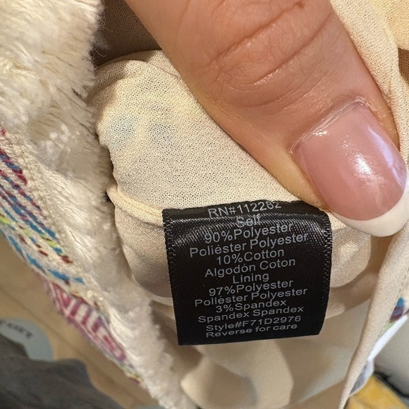 NWOT- Adelyn Rae - Jaylene Woven Shift Dress - Picture 10 of 13